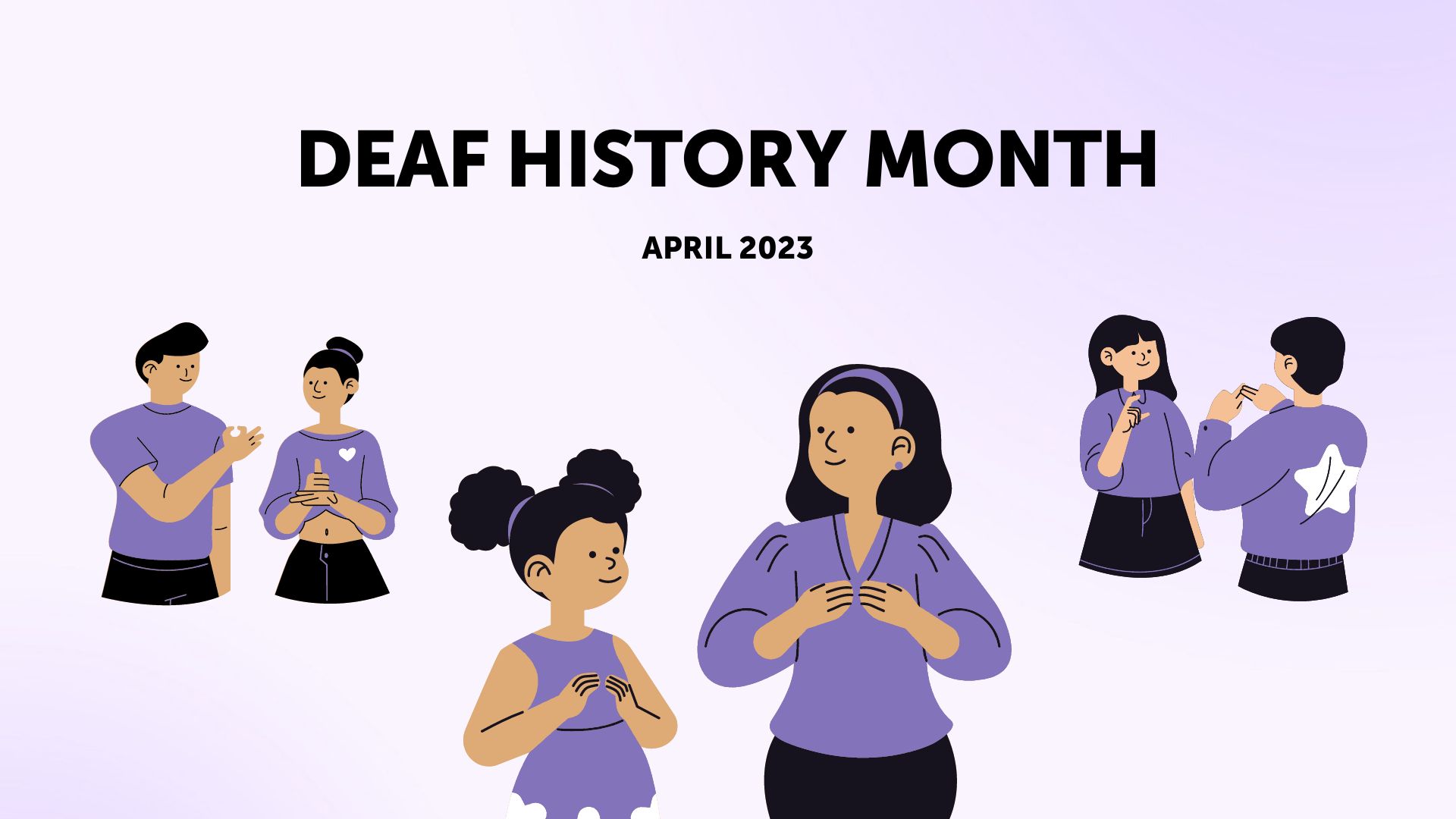 Preparing for Deaf History Month